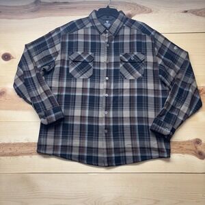 Kuhl Shirt Mens XL Plaid Flannel Long Sleeve Button Up Disordr Outdoor